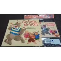 在飛比找蝦皮購物優惠-【二手書】GO AWAY MR WOLF  /書+CD 用有