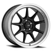 15 inch 15x7.5 Konig 105MB COUNTERGRAM Black Machined wheels rims 4x100 +35 (for: Peugeot)