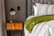 Mohair Blanket Throw/Colour Fern / 185 x 125 cm/Soft Brushed 100% Mohair Pile/Buy Direct from Manufacturer/Freight Free