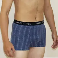 在飛比找PChome24h購物優惠-【HANG TEN】3件組精典型男彈力棉印花平口褲(隨機取色