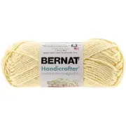6 Pack Bernat Handicrafter Cotton Yarn Solids-Pale Yellow 162101-1030