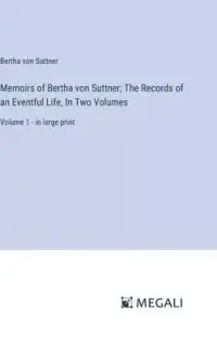 在飛比找博客來優惠-Memoirs of Bertha von Suttner;