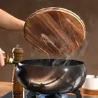 Traditional Hand Forged Iron Frying Pan Uncoated for Pure Cooking Performance