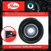 Aux Belt Idler Pulley fits HONDA CR-V Mk4 RM4 2.4 2012 on K24Z9 Guide Deflection