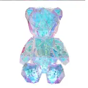 Starlightz Interactive LED USB Bluetooth Acrylic Night Light Room Lamp Teddy