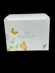 Lenox Butterfly Meadow Spice Jars Set (4 pieces) Brand New in Box