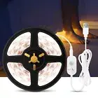 USB Dimmable LEDs Strips Light PIR Motion Sensor 4m 240LEDs Rope Light For 2 AU