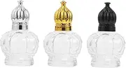 HONITANO 3pcs Ball Perfume Bottle Essential Oil Roller Bottles Roller Bottles for Essential Oils Empty Perfume Bottles Vintage Perfume Bottle Empty Bottles Plastic