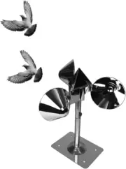 Bird-X Bird Deflector, Launches Multi-Sensory Attacks to Scare Birds Away, Id...