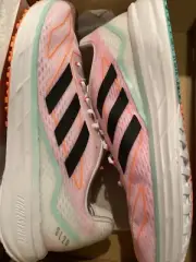 Adidas Mens SL20 Summer Ready Run Shoe, White/Black/Clear Mint, FW2197 Size 11