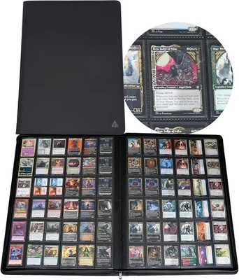 Premium 2300 Pockets Card Binder Large 36-Pocket 2000+ Ringless Trading Card....