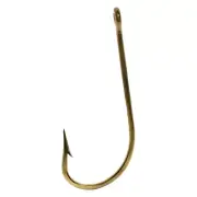 MUSTAD-3407-BR/BRONZE O`SHAUGHNESSY LARGE HOOKS/12/0 SIZE/PACK OF 5 HOOKS