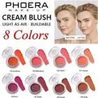 PHOERA® Cream Blush Natural Cheek Blendable Blusher Sweat-Resistant Non-Greasy