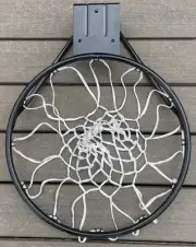 Basketball Hoop 19" Huffy Sports 900235 Black Metal Rim Outdoor Indoor w net NEW