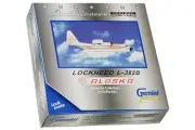 GJASA527 GeminiJets L-100 Hercules 1/400 Model N9227R Alaska Airlines