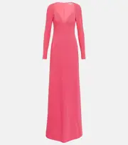 [Stella McCartney] Stella McCartney Crêpe gown AU 6 pink