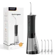 Water Dental Flosser Teeth Pick, Portable Dental Oral Irrigator 300ML Tank, C...