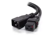 Alogic IEC LOCK 5m IEC C19 to IEC C20 Power Extension Cord - M/F [IECL-BK1920-05]