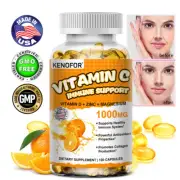 Vitamin C 1000mg - High Absorption, Fat Soluble Vit Supplements