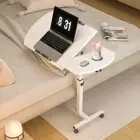 Height Adjustable Sit Stand Laptop Desk Computer Coffee Side Table 2 Boards Au