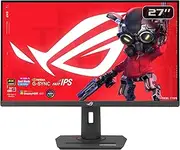 ASUS ROG Strix XG27UCG Gaming Monitor – 27-inch 3840x2160, Dual Mode (4K 160Hz or FHD 320Hz), 1ms (GTG), Fast IPS, ELMB Sync, G-Sync Compatible (Processing), DisplayWidget Center, Aura Sync