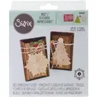Sizzix Bigz Die w Textured Impressions - Christmas Tree & Snowflake Rrp 33.30