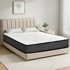Ufurniture Double Mattress Medium Firm Springs Euro Top Memory Foam Bed