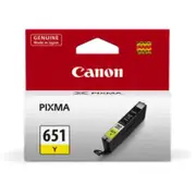 Canon CLI651 Yellow Ink Cartridge (Original)