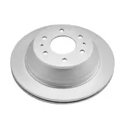 Disc Brake Rotor-Rear Genuine Geomet Coated Rotor Power Stop AR8647EVC