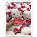 ♥小花花日本精品♥ HELLO KITTY 珍珠項鍊 蝴蝶結 洋裝 生日禮物 情人節禮物 大阪限定 96512104