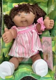 Vintage CABBAGE PATCH DOLL Play Along 2004 Doll CPK Rare Dark Comp “Lonna Pearl”