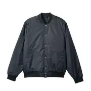 Brixton Dillinger Flight Bomber Jacket Black Mens Streetwear Skate Apparel