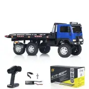 1/18 CR18P Flatbed Truck 6x6 RTR RC Rock Crawler Off-Road Truck 2-Speed Lights