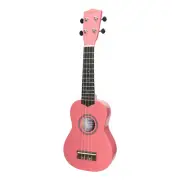 NEW Sanchez Soprano Ukulele for Kids, Beginner, Toy (Pink)