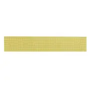 Maine & Crawford Cyrene 180x33cm Gingham Cotton Table Runner Mat Pastel Yellow