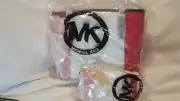 Michael Kors Travel Saffians JETSET Tote Bag Charm DustBag Wallet Set/LOT of 4