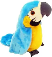 Educational Companion For Kids, Electronic Musical Talking Parrot Soft Stuffed Animal Toy With Exquisite Workmanship, Firmly Sewn For Durability And
