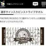 NPB 日本職棒 千葉羅德海洋 2019 一軍全隊球員簽名 大毛巾 印刷款 喜歡陳冠宇不要錯過了