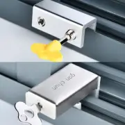 Aluminium Alloy Sliding Window Safe Lock Limiting Stopper Antitheft Safety Parts