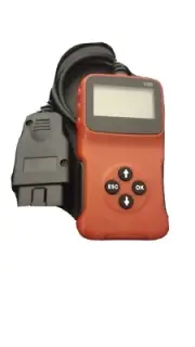 V309 Automotive OBDII Engine Code Reader LCD Car Fault Diagnostic Tool OBD2