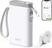 Label Maker Machine with Tape, P21 Bluetooth Label Printer, Wireless Mini Label
