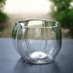 小南瓜造型 玻璃水培花瓶 水培專用玻璃花盆可養銅錢草南瓜玻璃盆