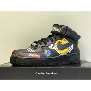 Quality Sneakers - Supreme x Nike Air Force 1 NBA AQ8017-001