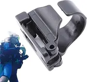 Snorkel Keeper Retainer Holder - Diving Clip Gear Automatic Buckle for Diving - Portable Lightweight Snorkeling Equipment for Secure Easy Attachment