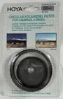 Hoya "Circular Polarizing Filter" PL-CIR, 58mm, + Storage Case, Japan, New NIP