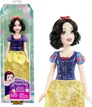 [Mattel] Disney Princess Dolls, Snow White Posable Fashion Doll with Sparkling Clothing and Accessories, Disney Movie Toys