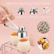 Stainless Steel Egg Cutter Opener Knocker Egg Shell Opener Kitchen TOOLS