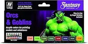 Vallejo 72304 Game Colour Orcs & Goblins 8 Colour Set Acrylic Paint