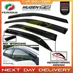 (4 個) MUGEN AIR PRESS WINDOW DOOR VISOR 防風罩所有 PERODUA MYVI A