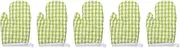5pcs Children's Thermal Gloves Barbecue Gloves Small Oven Mitts Microwave Gloves Gloves Kids Oven Mitt Grill Gloves Kitchen Mittens Suitcase Toddler Girl Polyester/630